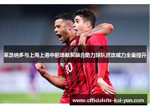 莱昂纳多与上海上港中前场默契融合助力球队进攻威力全面提升